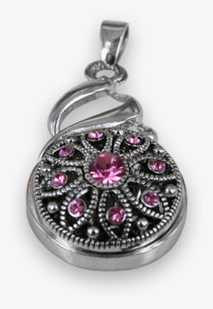 Silver Swirl - Locket