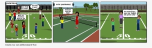 Turf Vs Quadtriangle - Cartoon