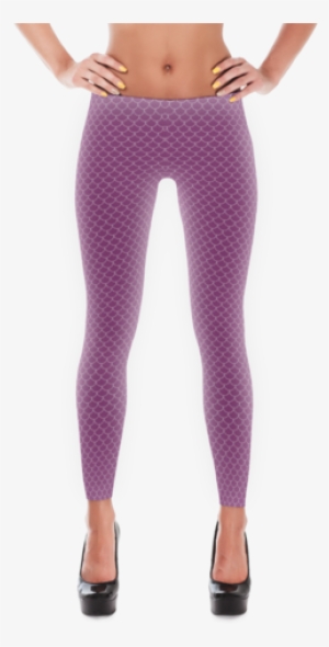 Mermaid Scale Leggings Roserider - Patterned Leggings