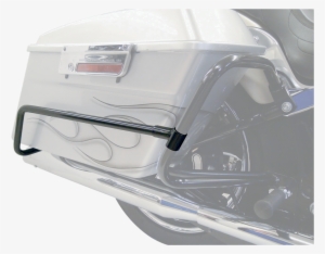 Cycle Visions Bagger-tail Bag Guards - Chrome Cv7244