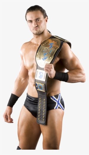 Drew Mcintyre With Belt - Drew Mcintyre Intercontinental Title
