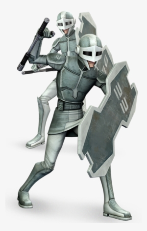 Officers Of The Mandalorian Guard - Star Wars The Clone Wars Mandalorian Guard