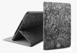 Iskin Vibes Swirl Tpu Jelly Case For Ipad Mini (vbswmn-bk2)
