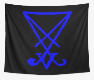 Lucifer Sigil Tapestry - Flag