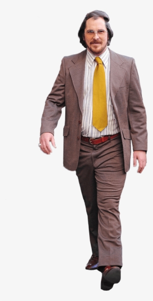 Christian Bale American Hustle - Transparent Background Man Png File