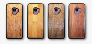 Wudn Real Wood Phone Case For The Samsung Galaxy S9 - Carved Galaxy Case