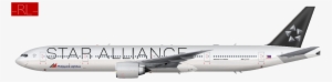 Pal B77w Star Alliance - Gif Of Qatar Airways