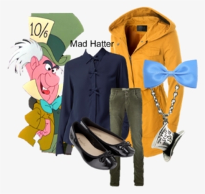 Alice In Wonderland, Animated, And Bow Image - Alice In Wonderland Mad Hatter Tutu Costume