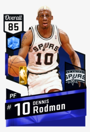 '89 Dennis Rodman Sapphire Card