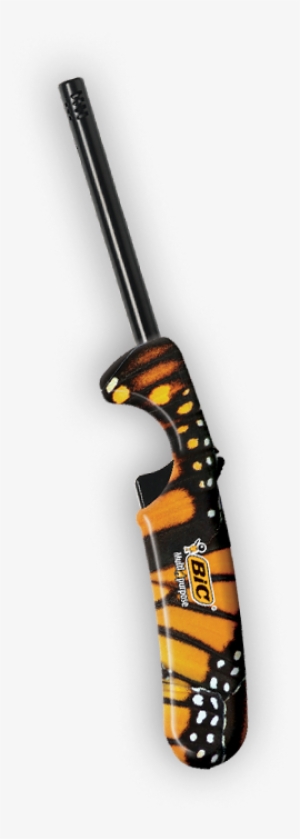 A Multi Use Lighter In The Style Of A Butterfly Png - Bic