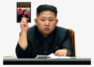 Kim Jong Un Reads Trump Art Of The Deal - Kim Jong Un Blue Eyes White Dragon
