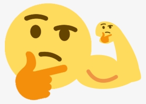 Memes Nobody Asked For - Thinking Emoji Png Transparent