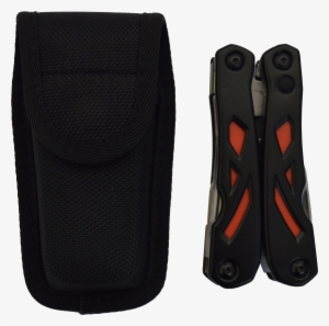 Flash Tool Multi Tool In Black And Red Closed