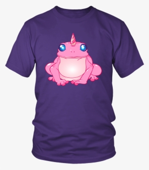 Pink Unicorn Frog Shirt - Unicorn Frog T-shirt Go Buns!