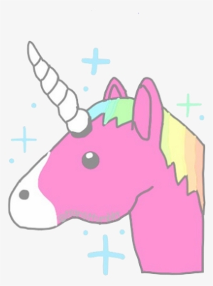 Unicorn, Pink, And Png Image - Unicorns Overlays Tumblr Png