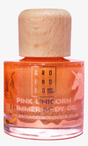 Selected New Pink Unicorn Glow Shimmer Body Oil Available - Gold