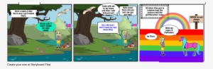 The Pink Fluffy Unicorn - Storyboard