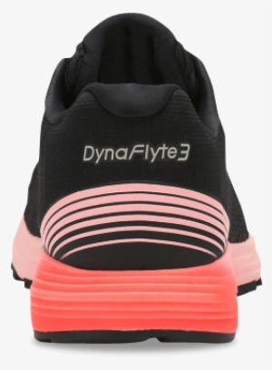 Asics Dynaflyte 3 Womens Black Flash Coral - Asics Dynaflyte