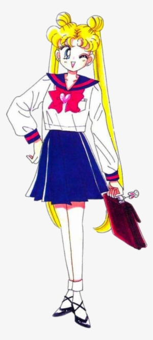 Sailormoon Sailormooncrystal Usagi Usagitsukino Sailor - Sailor Moon Usagi School Uniform
