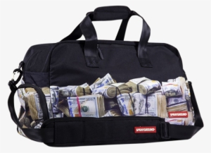 Sprayground Money Rolled Duffle Bag