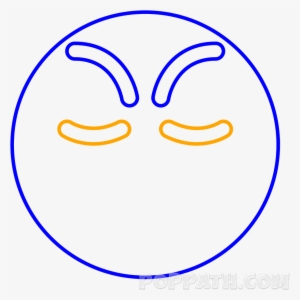 Draw The Eyes Similarly As Done With The Eyebrows Making - Emoji