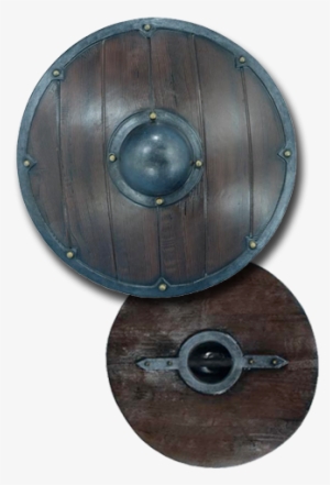 Shield Viking Diameter - Armor Venue: Small Round Viking Larp Shield Brown One