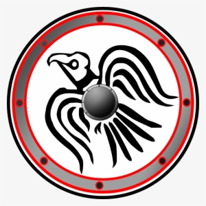 Viking Shield - Viking Banner Raven