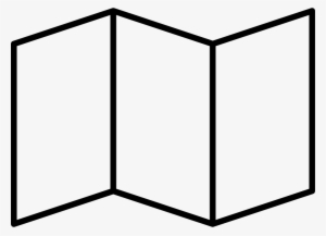 Folded Paper - - Paper Map Vector Png