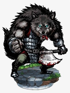 Wolfman Savage Ii Figure - Cartoon