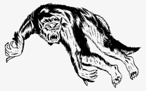 This Free Icons Png Design Of Wolfman Monster