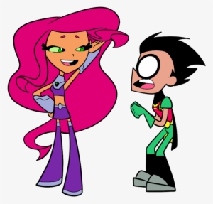 Starfire Raven Beast Boy Robin Cyborg - Teen Titans Request Deviantart