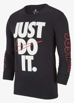 Nike Just Do It Long Sleeve T-shirt - Nike T Shirt Man