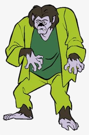 Wolfmans Ghost Png Scooby Doo Wolfman Costume - Scooby Doo Monsters Cartoon