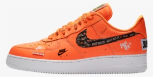Special Price £93 - Air Force 1 Just Do It Orange