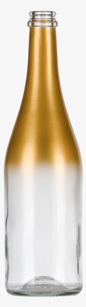 Gradient Mat Gold - Glass Bottle