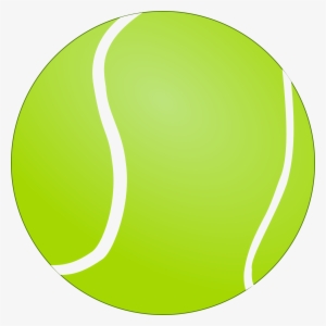 Light Green Tennis Ball - Pelota De Tenis Dibujo