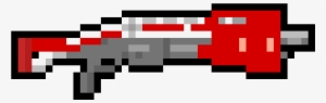 Fortnite Tactical Shotgun - Pixel Art Fortnite Shotgun