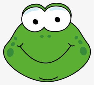 Cartoon Frog Face Clip Art - Frog Face Clipart