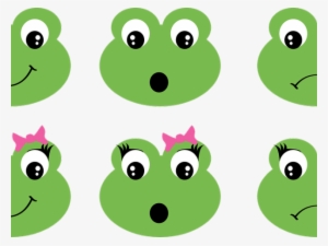 Cartoon Frog Face - My Journal: Cute Frog Emoji Journal - Blank Lined Notebook