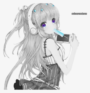 Anime Gamer Girl - Gamer Cute Anime Girl