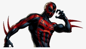 Drawn Spider Man Avengers - Spiderman 2099 Black Suit