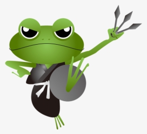 Ninja Clipart Frog - Ninja Frog Clipart