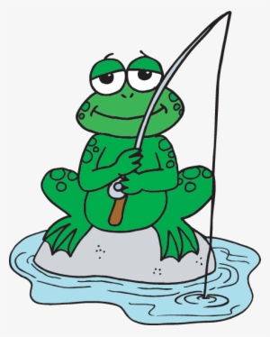 Frog Fishing - Tipos De Anfibios Animados
