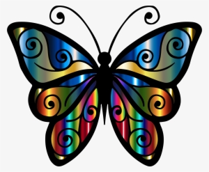 This Free Icons Png Design Of Iridescent Butterfly
