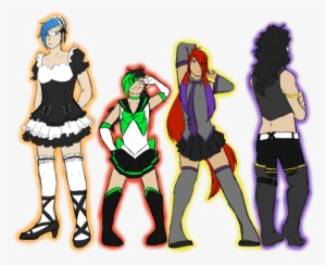 {we Dont Do Sexy Around Here So Anime Girl Forms } - Illustration