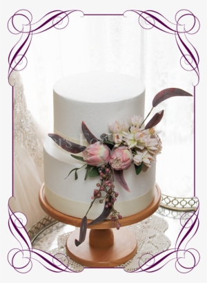 Protea Pink Native Cake Decoration Flowers For Ever - Flower Bouquet