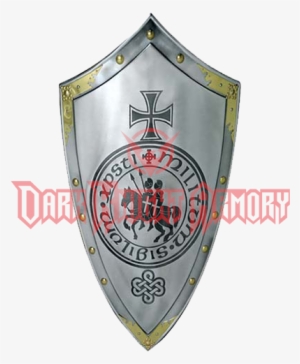 Templar Knight Steel Shield By Marto - Armor Venue - Marto Of Spain Knights Templar Medieval