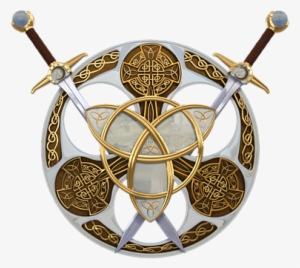 Click And Drag To Re-position The Image, If Desired - Celtic Shield