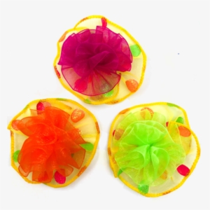 Iridescent Dots Tedi Bows - Artificial Flower