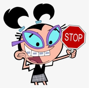 Stop Tootie Pink Clip Art Cartoon Human Behavior - Tootie Png